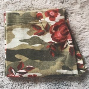 Wonder nation kids floral camo leggings | girls